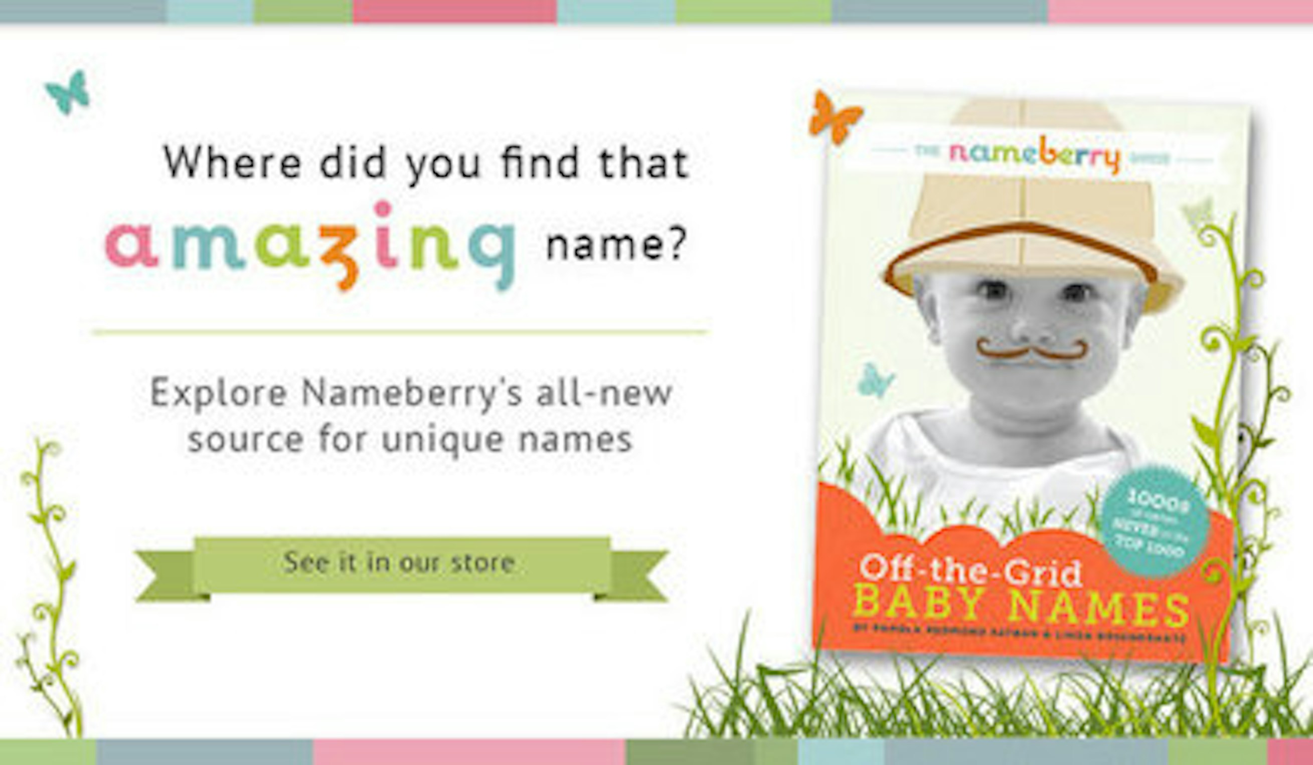 12 Awesome Off The Grid Baby Names Nameberry